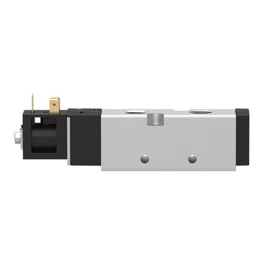 Festo 5/2 Pneumatic Solenoid Valve - Solenoid G 3/8 VUVS Series 24V dc, 8049881
