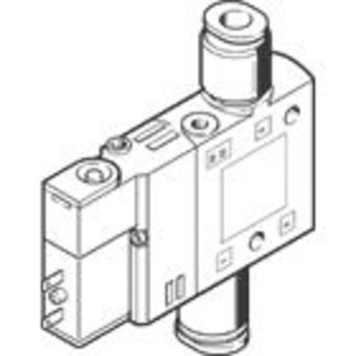 Festo 3/2 Solenoid Pilot Valve - Solenoid G 1/8 CPE Series 24V dc, 196888