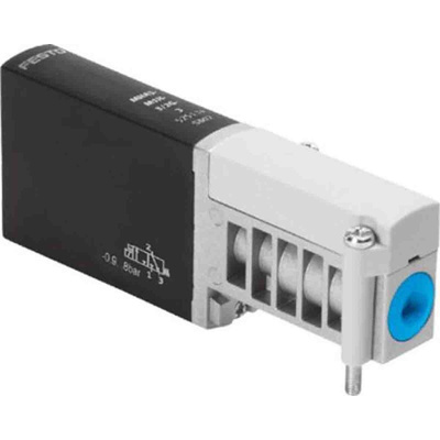 Festo 3/2 Closed, Monostable Solenoid Valve - Electrical MHA3 Series, 525135