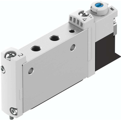 Festo 5/2 Monostable Solenoid Valve - Electrical Metric M5 VUVG Series 24V dc, 574351