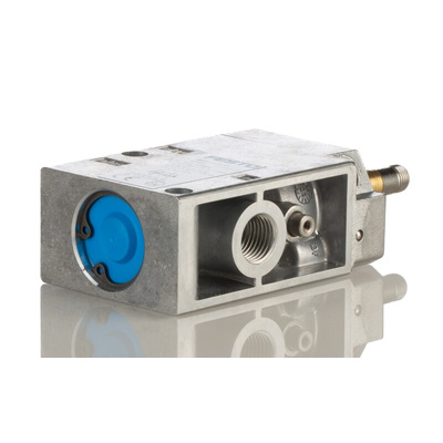 Festo 3/2 Closed, Monostable Solenoid Valve - Electrical G 1/4 MFH Series, 535898
