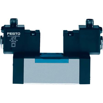 Festo 5/2 Bistable Pneumatic Solenoid/Pilot-Operated Control Valve - Electrical JMDH Series, 532687