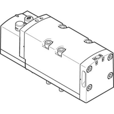 Festo 5/2 Monostable Solenoid Valve - Electrical VSVA-B-M52-MZD-D2-1T1L Series, 560821