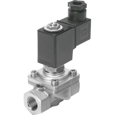 Festo 2/2 Closed, Monostable Solenoid Valve - Electrical VZWF-B-L-M22C-N38-135-V-1P4-10 Series, 1492199