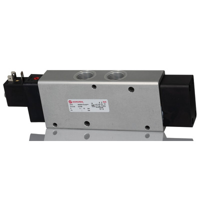 Norgren Pneumatic Solenoid Valve - Solenoid/Spring G 1/2 V63 Series 24V dc
