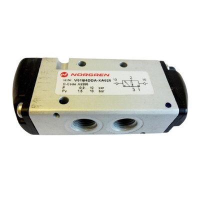 Norgren Solenoid Pilot Valve - Pilot/Pilot G 1/4 V61 Series