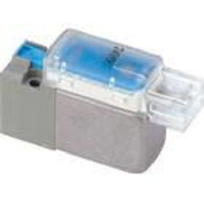 SY and SYJ spare pilot valve assembly, M8 connector type 24V dc light and surge protection