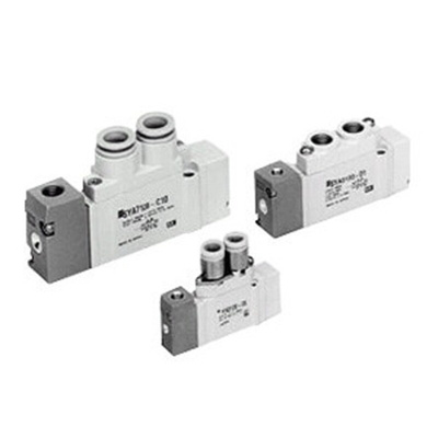 SMC 5/2 Solenoid Valve - Solenoid One-Touch Fitting 4 mm SY3000 Series