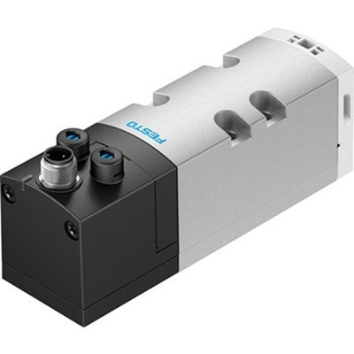 Festo 2X3/2-Way, Monostable, Open Solenoid Valve - Electrical G 1/4 VSVA Series 24V dc