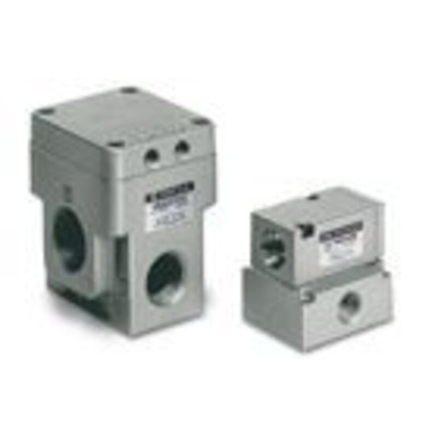 Power valve 3 position air operated 3/4" bspp body ported