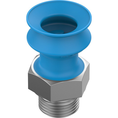 Festo 15mm Bellows PUR Suction Cup VASB-15-1/8-PUR-B, 1/8 in