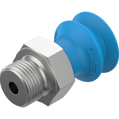 Festo 15mm Bellows PUR Suction Cup VASB-15-1/8-PUR-B, 1/8 in
