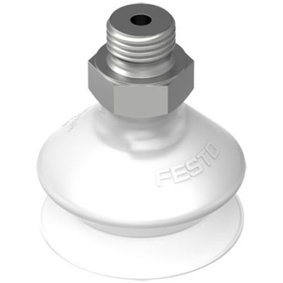 Festo 30mm Bellows Silicon Suction Cup VASB-30-1/8-SI-B, 1/8 in