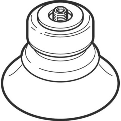 Festo 40mm Bellows NBR Suction Cup ESS-40-BN