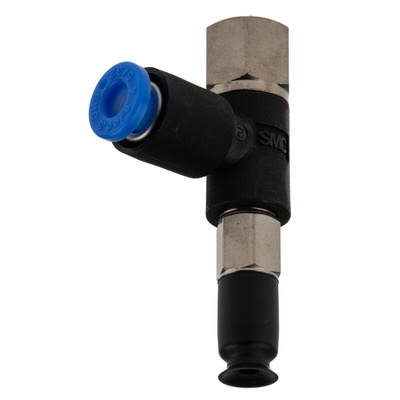 SMC 6mm Flat NBR Suction Cup ZPR06UN-04-B4, M4 x 0.7
