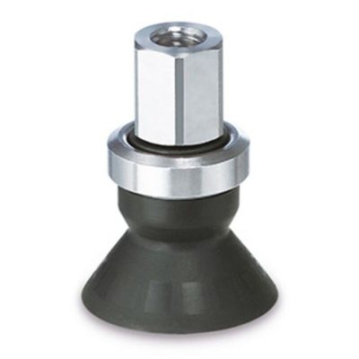 SMC 32mm Heavy Duty NBR Vaccum Pad ZPT32CN-B6, M6 x 1