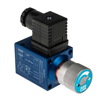 RS PRO Pressure Switch, G 1/4 20bar to 200 bar