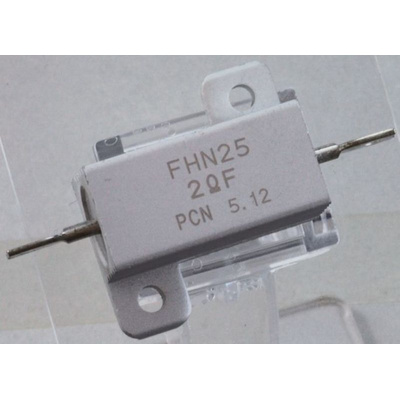 PCN Aluminium Housed Wire Wound Panel Mount Resistor, 1Ω ±1% 20W