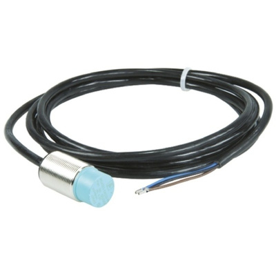 Pepperl + Fuchs M18 x 1 Inductive Sensor - Barrel, PNP Output, 8 mm Detection, IP67, Cable Terminal