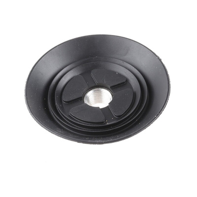 EMERSON – AVENTICS 75mm Flat Chloroprene Rubber Suction Cup 7320750000, 1/4 in