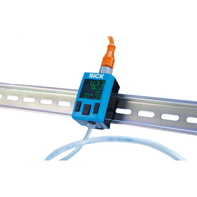 Sick Pressure Switch, 4 mm Pneumatic Hose, G 1/4 Female, M12 5-Pin -1bar to 1 bar