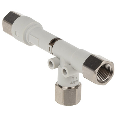 SMC Vacuum Generator, 1mm nozzle , -90kPa 26L/min, ZH series