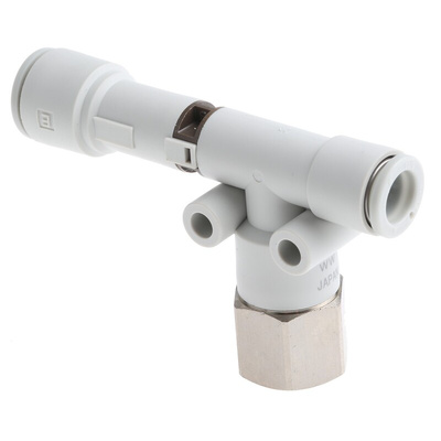 SMC Vacuum Generator, 1.3mm nozzle , -90kPa 40L/min, ZH series