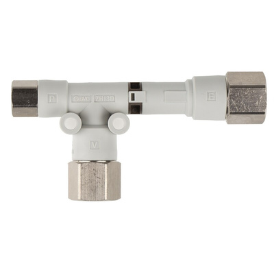 SMC Vacuum Generator, 1.3mm nozzle , -90kPa 40L/min, ZH series