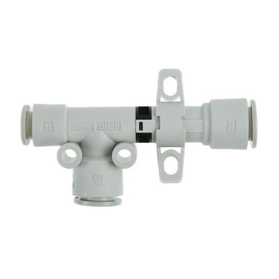 SMC Vacuum Generator, 1.3mm nozzle , -48kPa 78L/min, ZH series