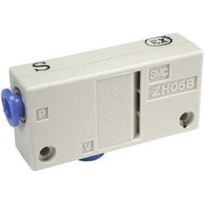 SMC Vacuum Generator, 0.7mm nozzle , -48kPa 21L/min, ZU series
