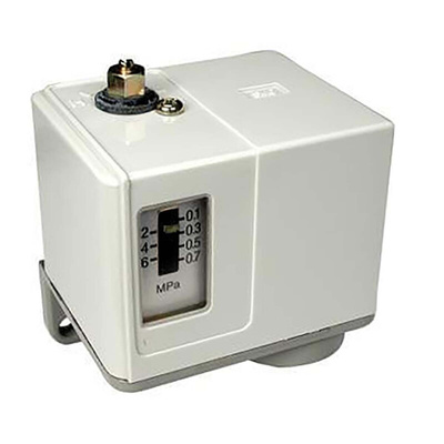 SMC Pressure Switch, 1/4 in Thread 0.1MPa to 0.7 MPa