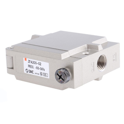 SMC Vacuum Filter - ZFA Series, 30μm, Rc 1/4 Port Connection