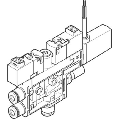 Festo Vacuum Pump, 0.45mm nozzle , 4.2bar 4L/min, OVEL series