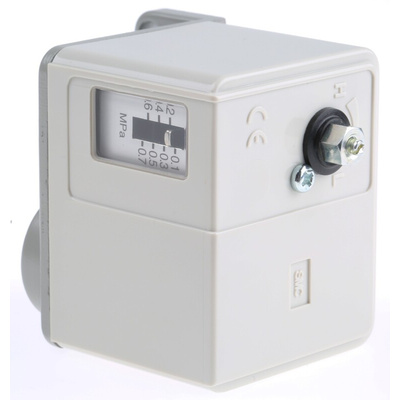 SMC Pressure Switch, Rc 1/4 0.8 MPa