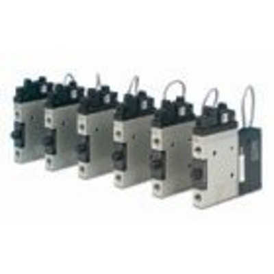 Vacuum ejector for single unit,1mm nozzle diam,supply & release valves with connectors