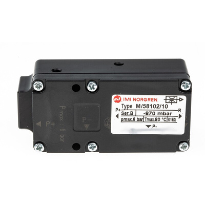 IMI Norgren Vacuum Pump, >7mm nozzle , -0.87bar 80L/min, M/58102 series