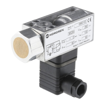 Norgren Pressure Switch, G 1/4 -1bar to 0 bar