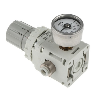 SMC Metric M6 port 140L/min Vacuum Regulator, -100kPa to -1.3kPa