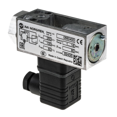 IMI Norgren Pressure Switch, G 1/4 1bar to 16 bar