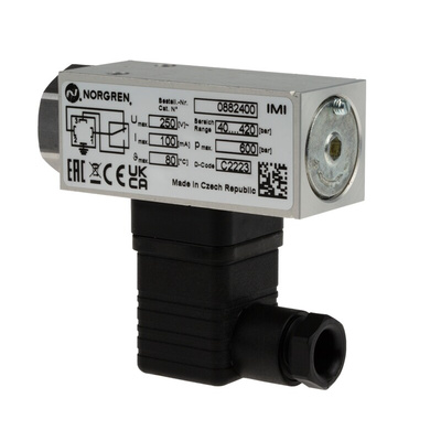 IMI Norgren Pressure Switch, G 1/4 40bar to 420 bar