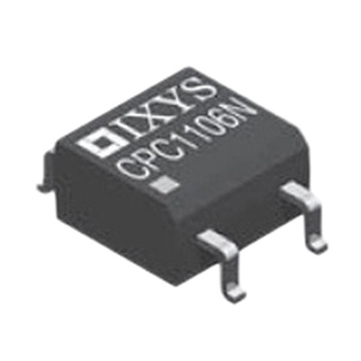 IXYS 75 mA rms/mA dc SP-NC Solid State Relay, DC, Surface Mount, MOSFET
