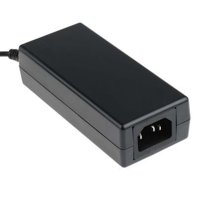 RS PRO 60W Plug-In AC/DC Adapter 12V dc Output, 5A Output