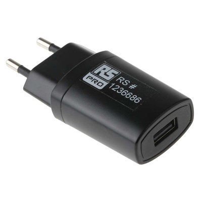 RS PRO 5W Plug-In AC/DC Adapter 5V dc Output, 1A Output