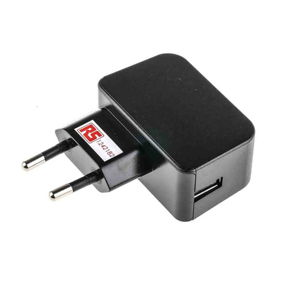 RS PRO 7.5W Plug-In AC/DC Adapter 5V dc Output, 1.5A Output
