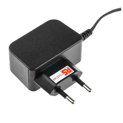 RS PRO 7.5W Plug-In AC/DC Adapter 5V dc Output, 1.5A Output