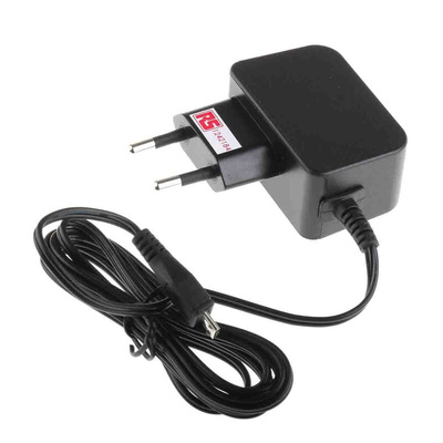 RS PRO 7.5W Plug-In AC/DC Adapter 5V dc Output, 1.5A Output