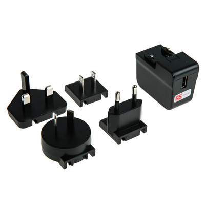 RS PRO 7.5W Plug-In AC/DC Adapter 5V dc Output, 1.5A Output