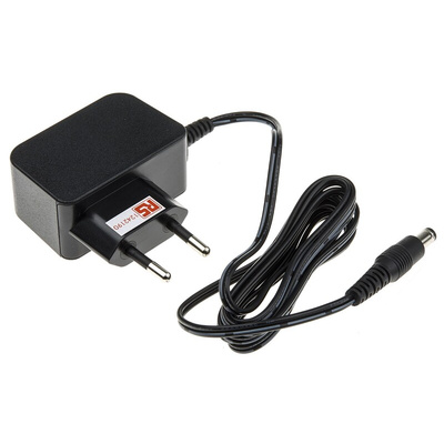RS PRO 12W Plug-In AC/DC Adapter 12V dc Output, 1A Output