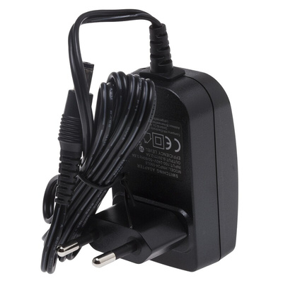 RS PRO 24W Plug-In AC/DC Adapter 9V dc Output, 2.5A Output