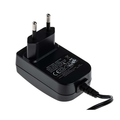 RS PRO 24W Plug-In AC/DC Adapter 24V dc Output, 1A Output